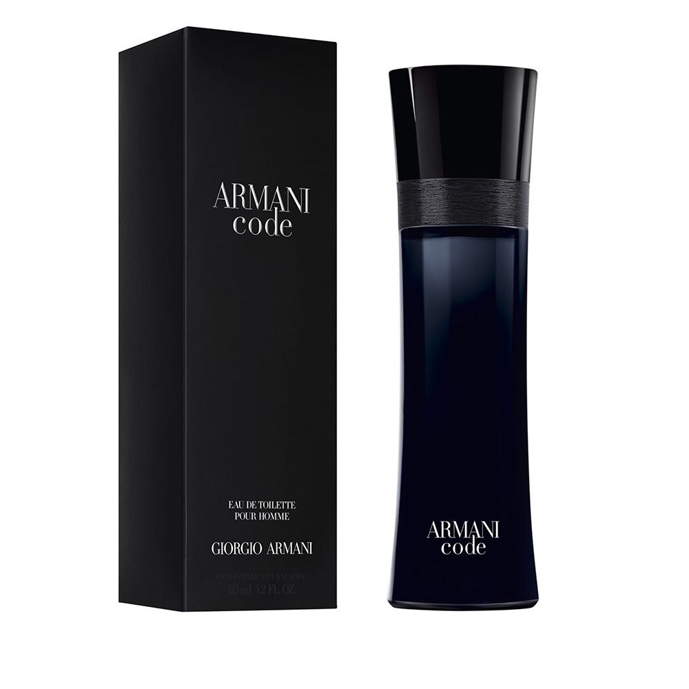 Armani cologne store black bottle