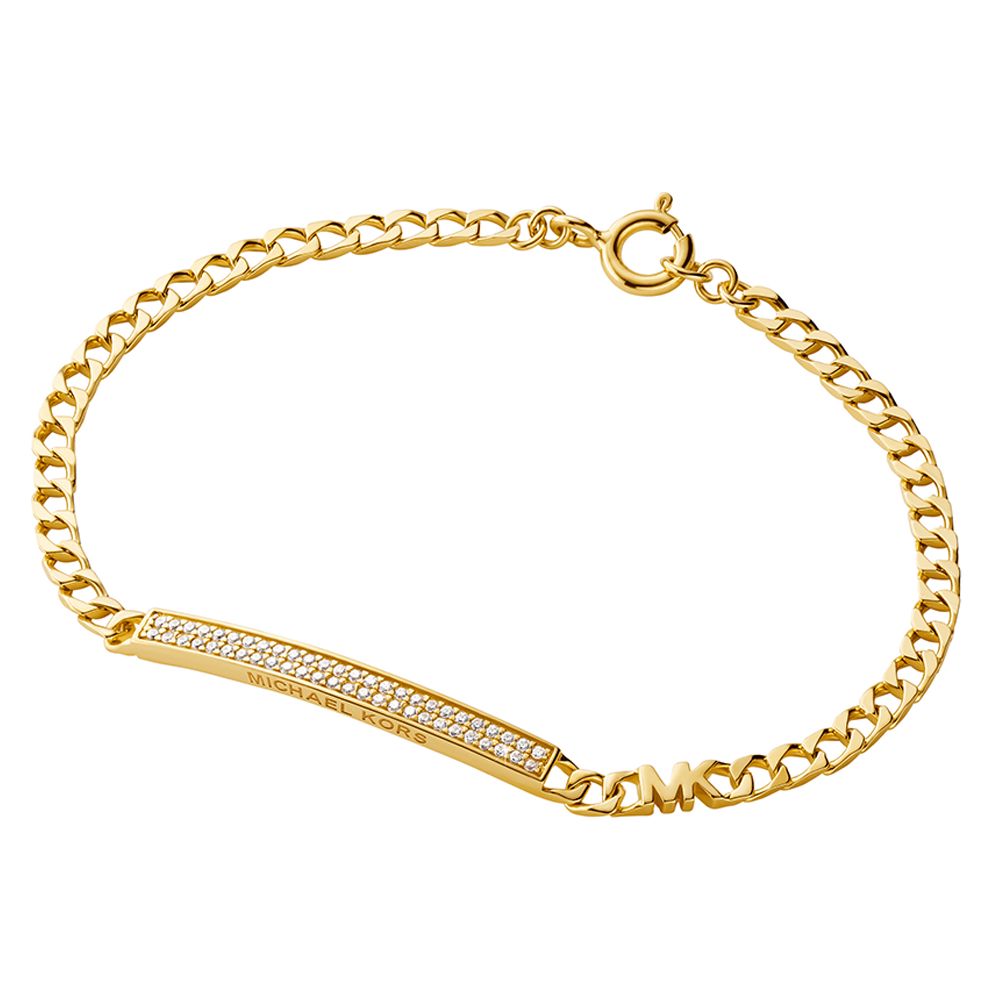 Michael kors gold store pave bracelet